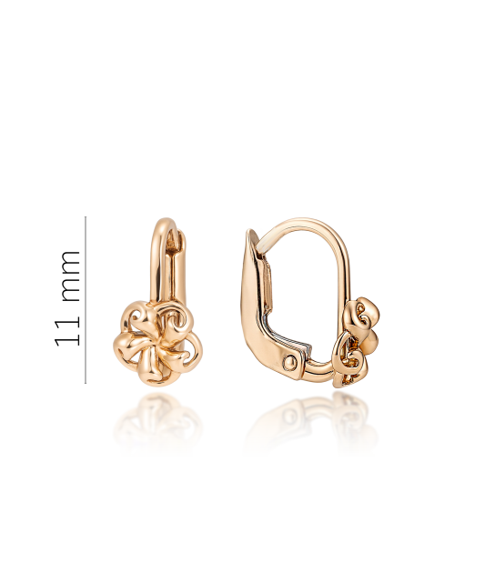 Auksiniai auskarai "Gėlytė"  - Goldinga