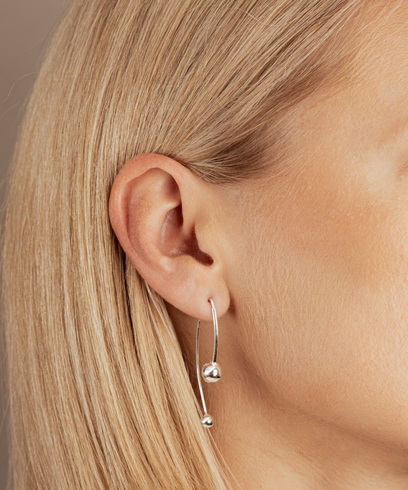 Sterling silver earrings