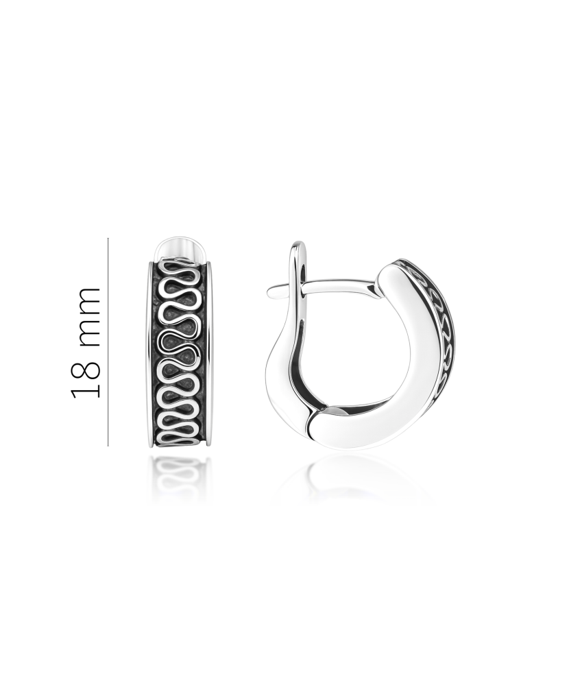 Sterling silver earrings