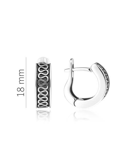 Sterling silver earrings