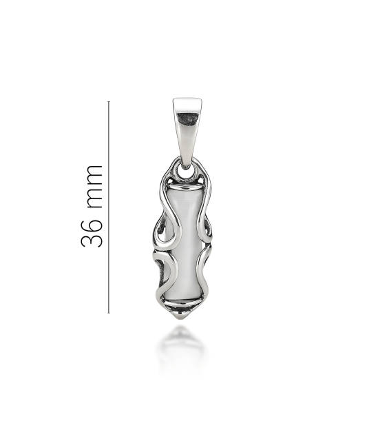 Hopeariipus kissansilmäkivellä