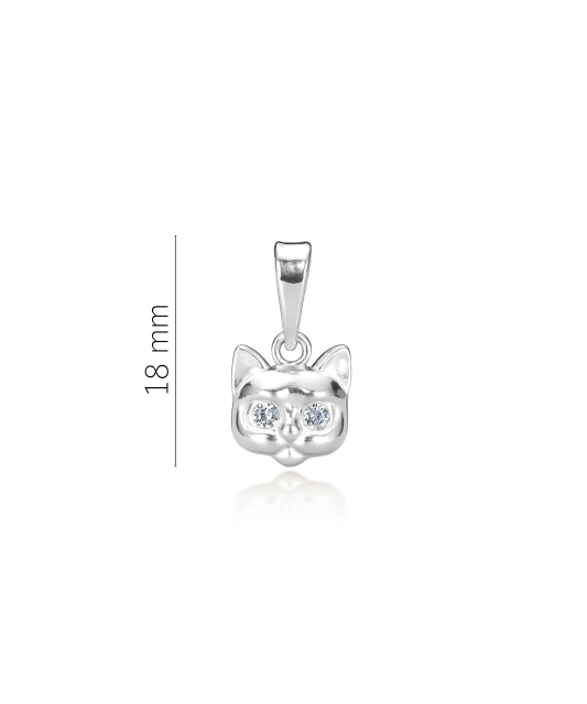 Hopeariipus zirkoneilla "Kissa"