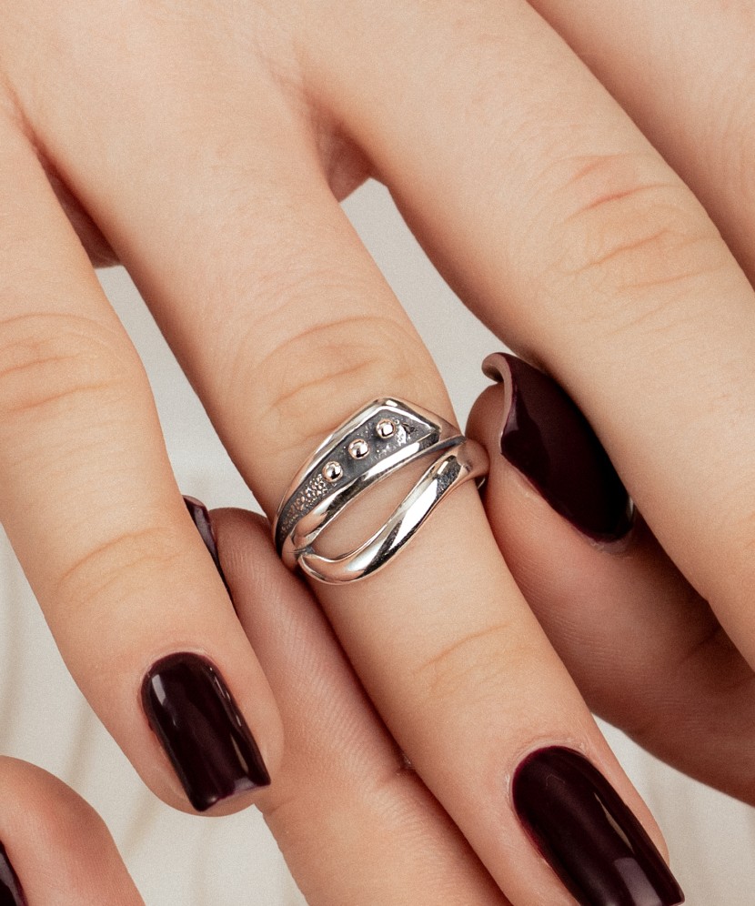 Sterling silver ring