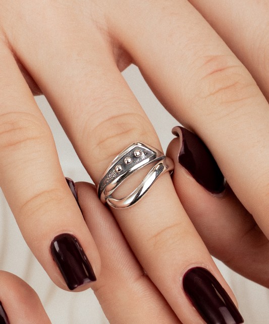 Sterling silver ring