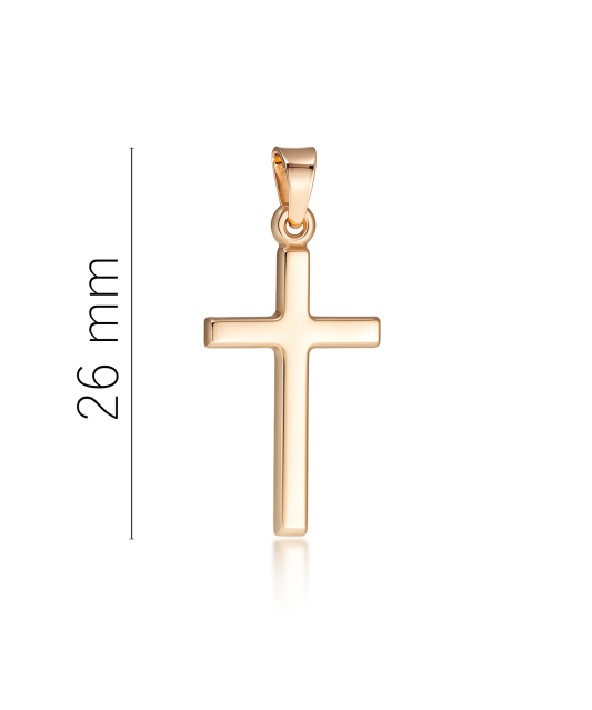 Gold pendant "cross"