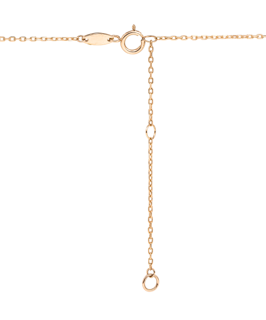 Gold chain with pendant "infinity"
