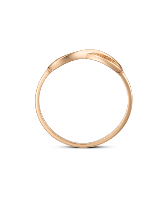 Gold ring "infinity"