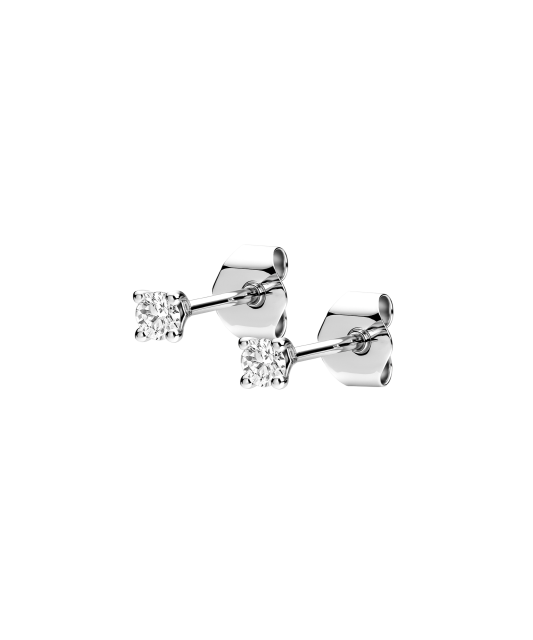 White Gold earrings with diamonds