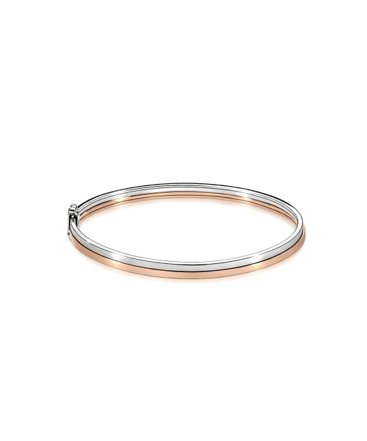 Kultainen kiinteä rannekoru