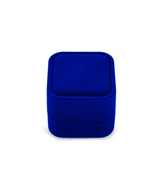 Square box blue