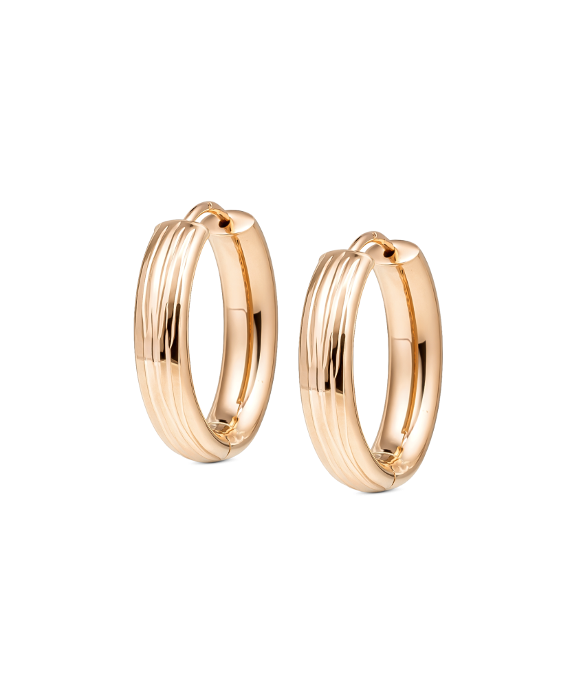 Kultakaiverretut korvakorut