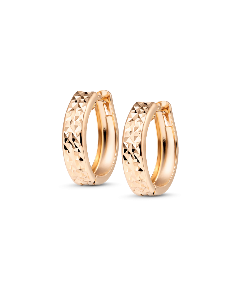 Kultakaiverretut korvakorut