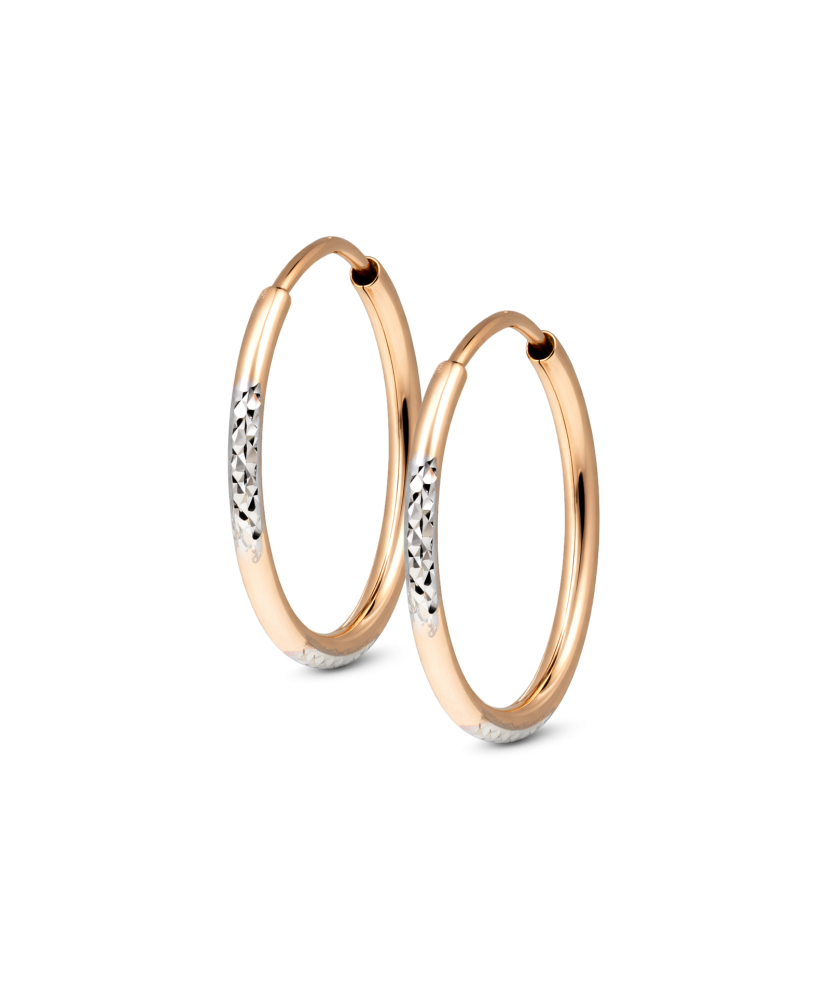 Kultakaiverretut korvakorut