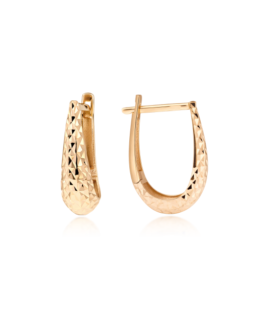 Kultakaiverretut korvakorut