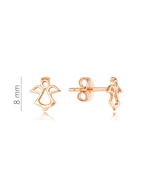 Kultaiset korvakorut "pieni enkeli"