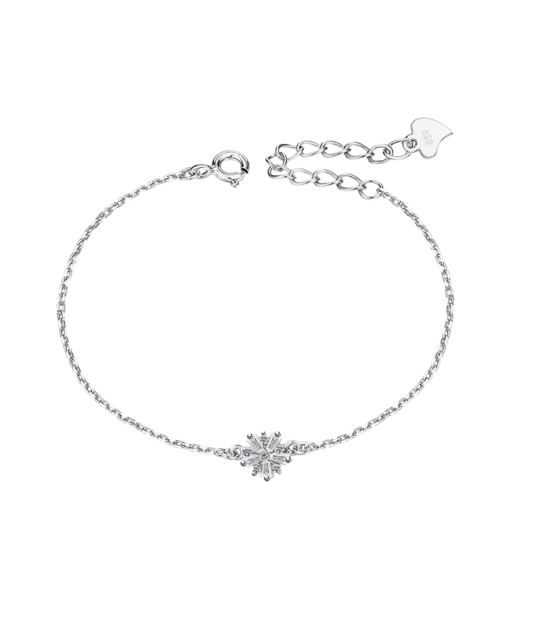 Sterling Silver bracelet with zircons