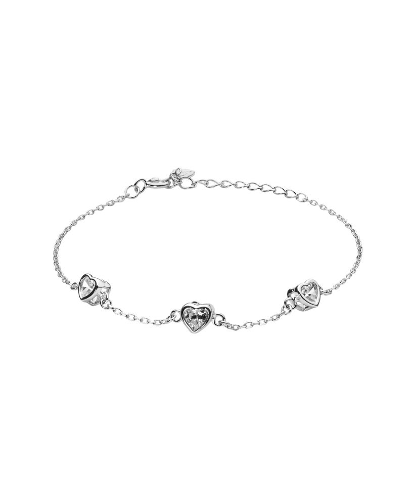 Sterling Silver bracelet with zircons