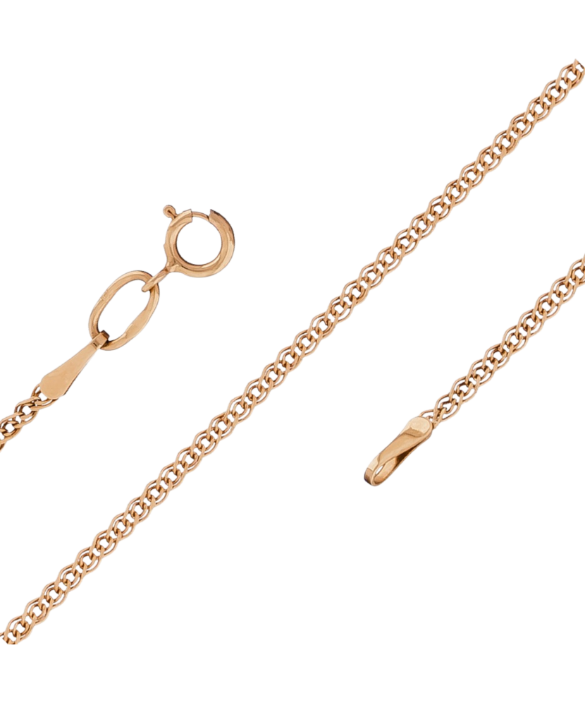 Gold chain "Mona Liza" 2mm