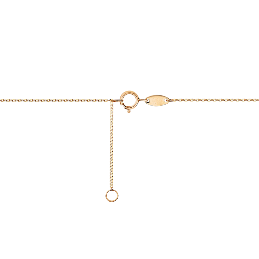 Kultainen kaulakoru helmiriipuksella