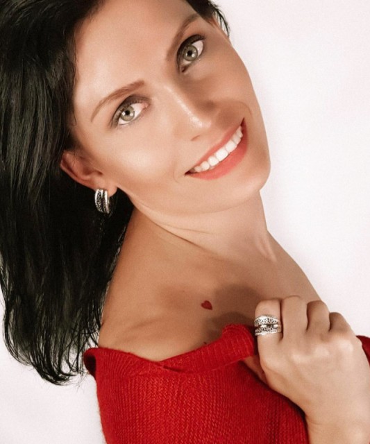 Sterling silver earrings gold plated with zircons