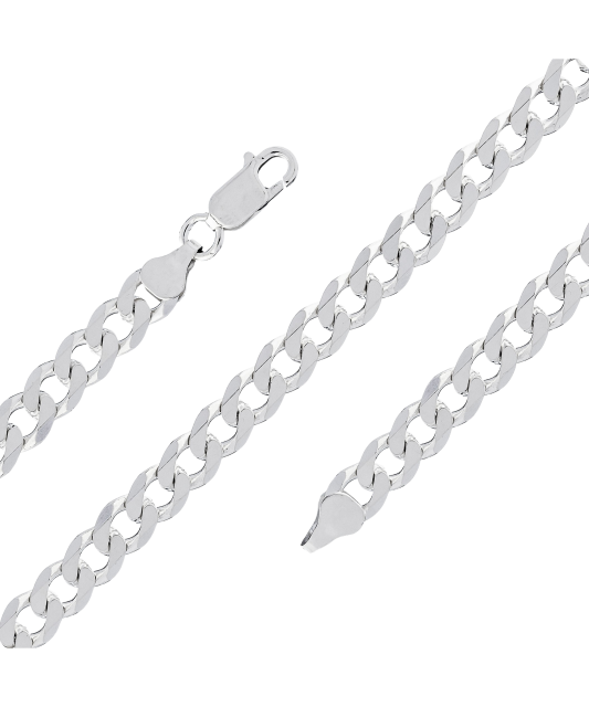 Sterling Silver bracelet "Curb"