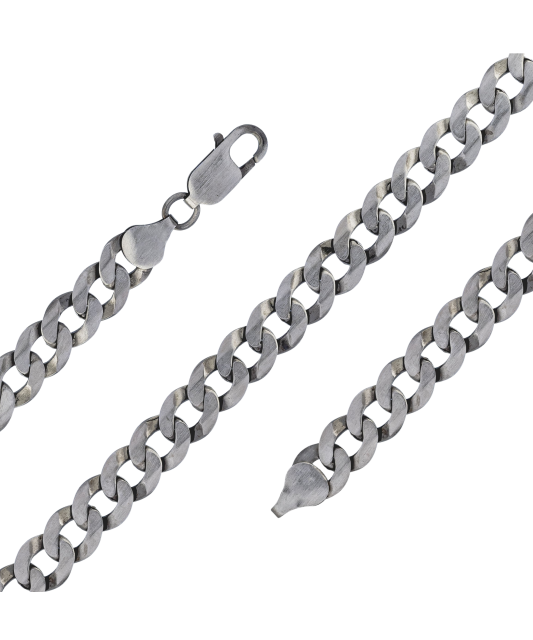 Sterling Silver bracelet "Curb"