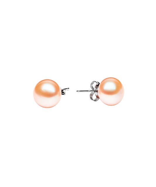 Sterling silver earrings with pearls