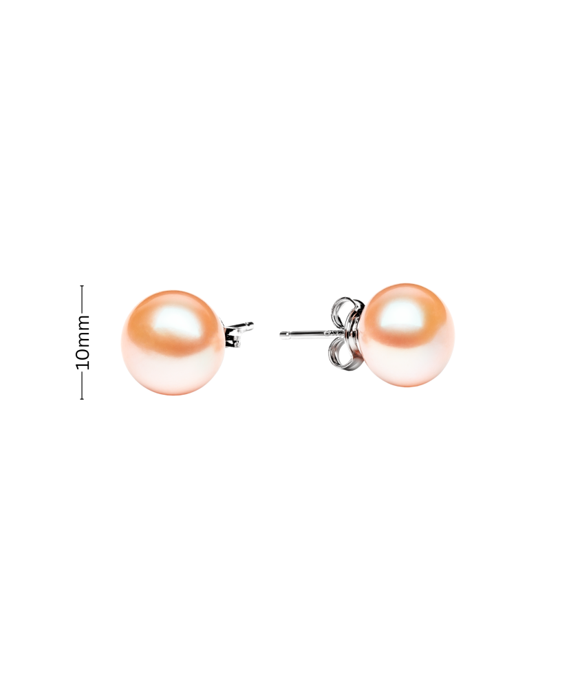 Sterling silver earrings with pearls