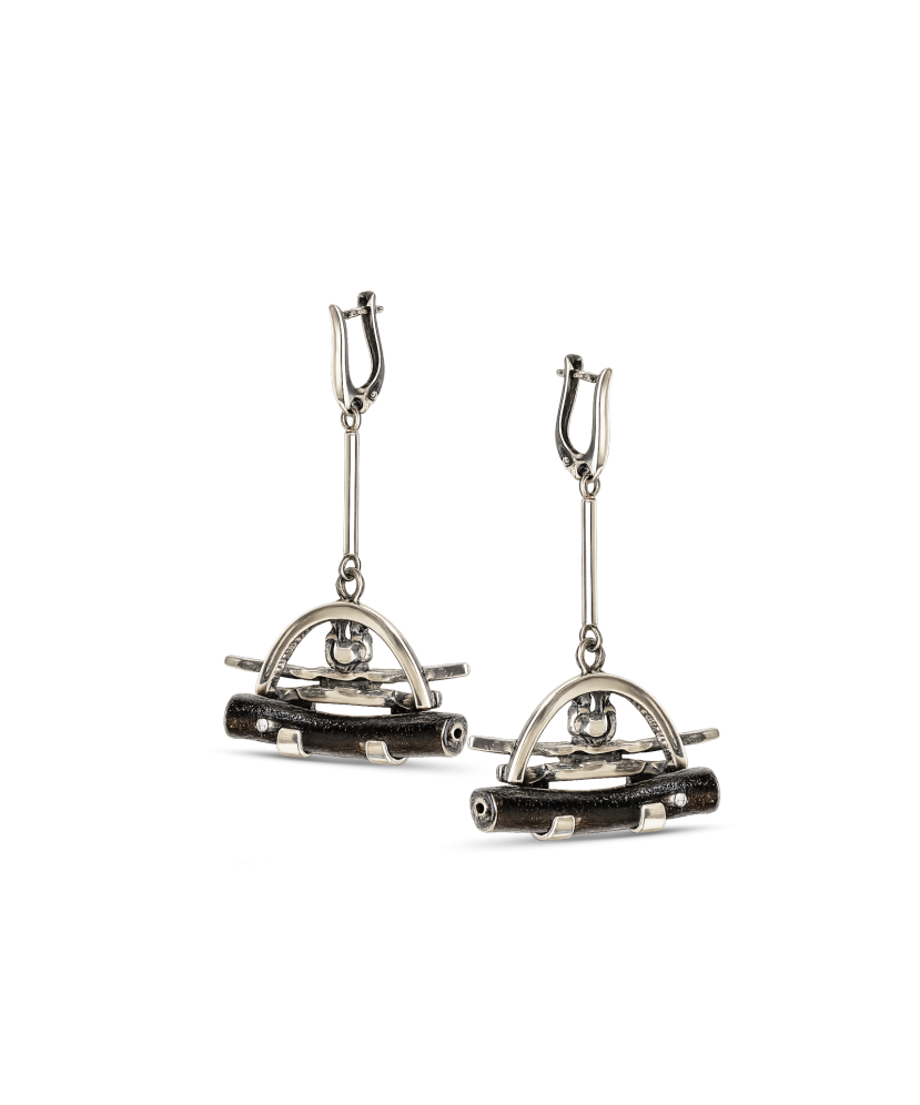 Sterling silver earrings