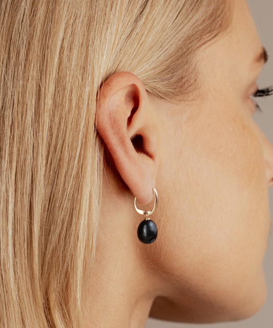 Kultaiset helmikorvakorut