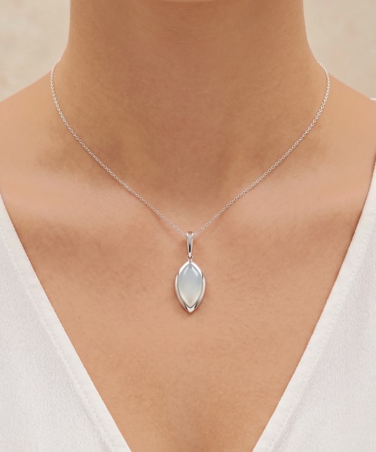 Sterling Silver pendant with agate