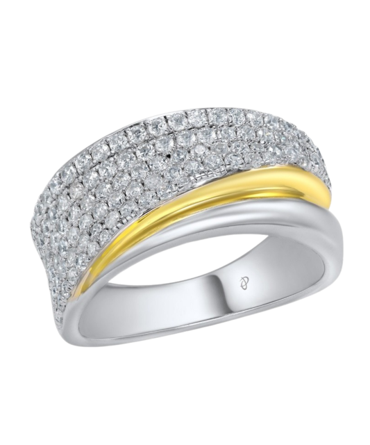 Sterling silver ring with zirconium