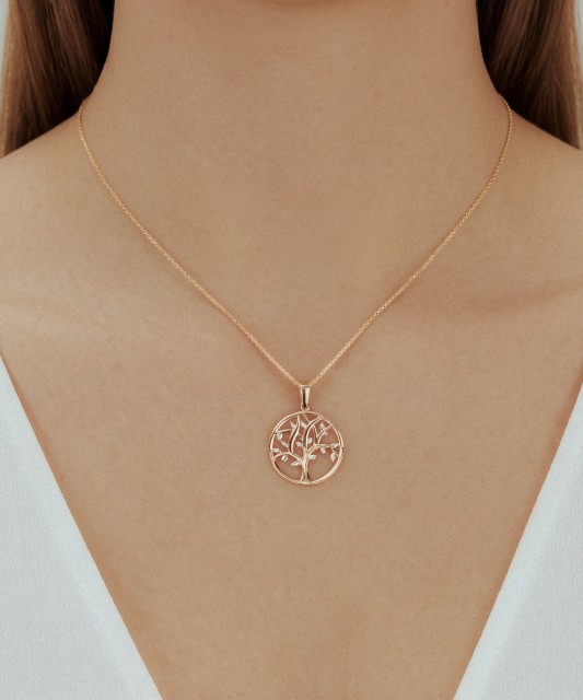 Gold pendant "Tree of life"