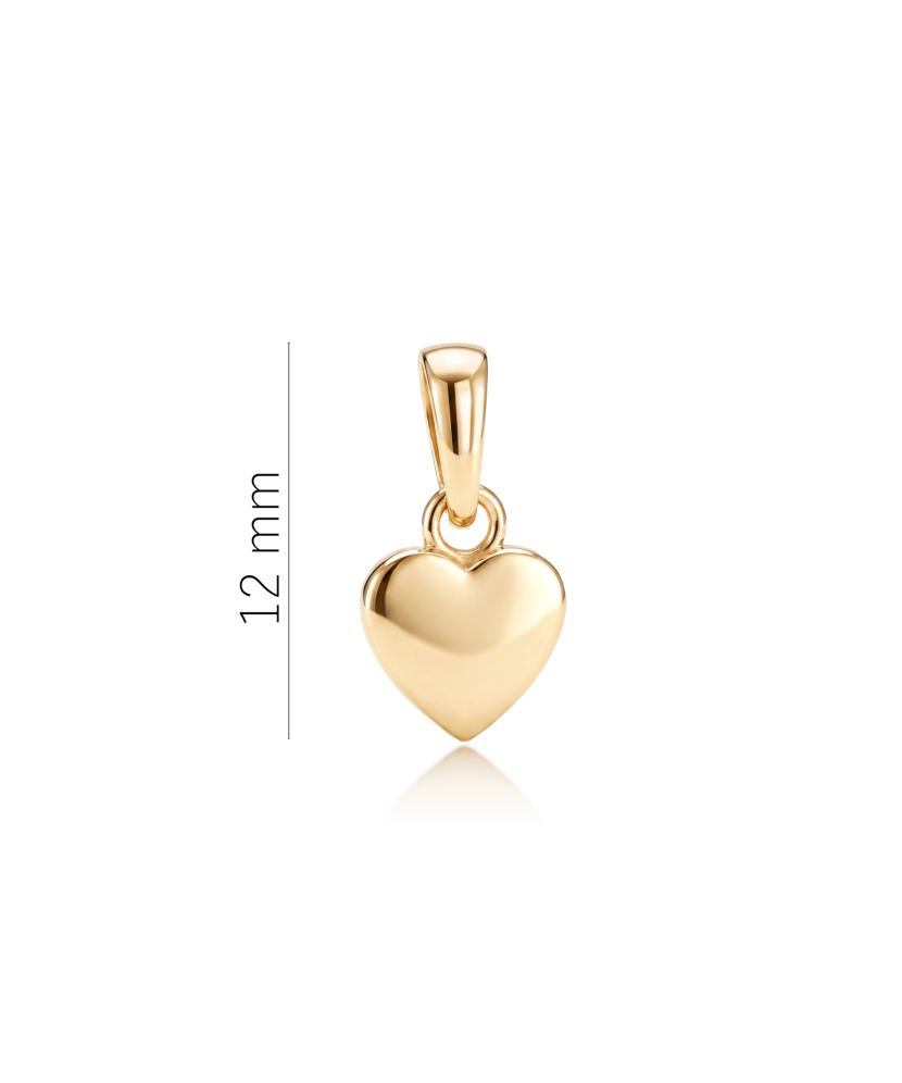 Gold pendant "heart"