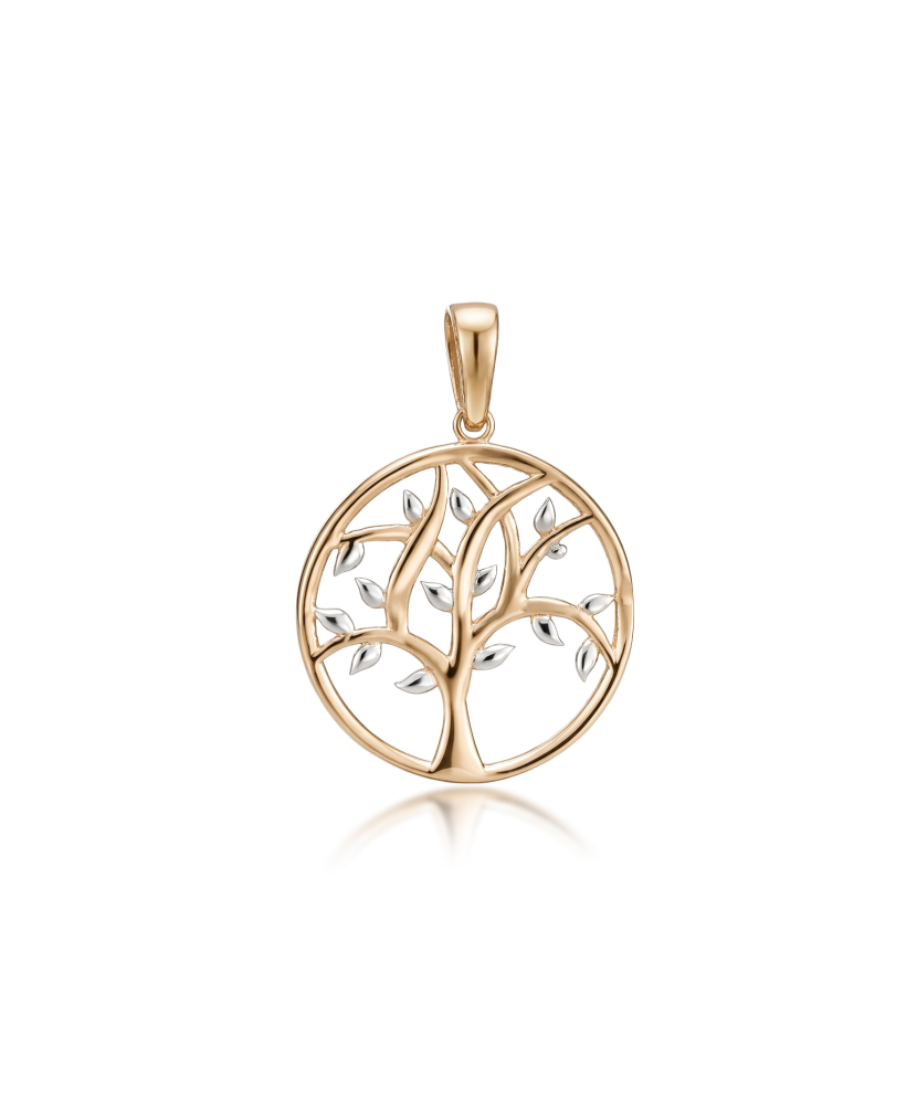 Gold pendant "Tree of life"