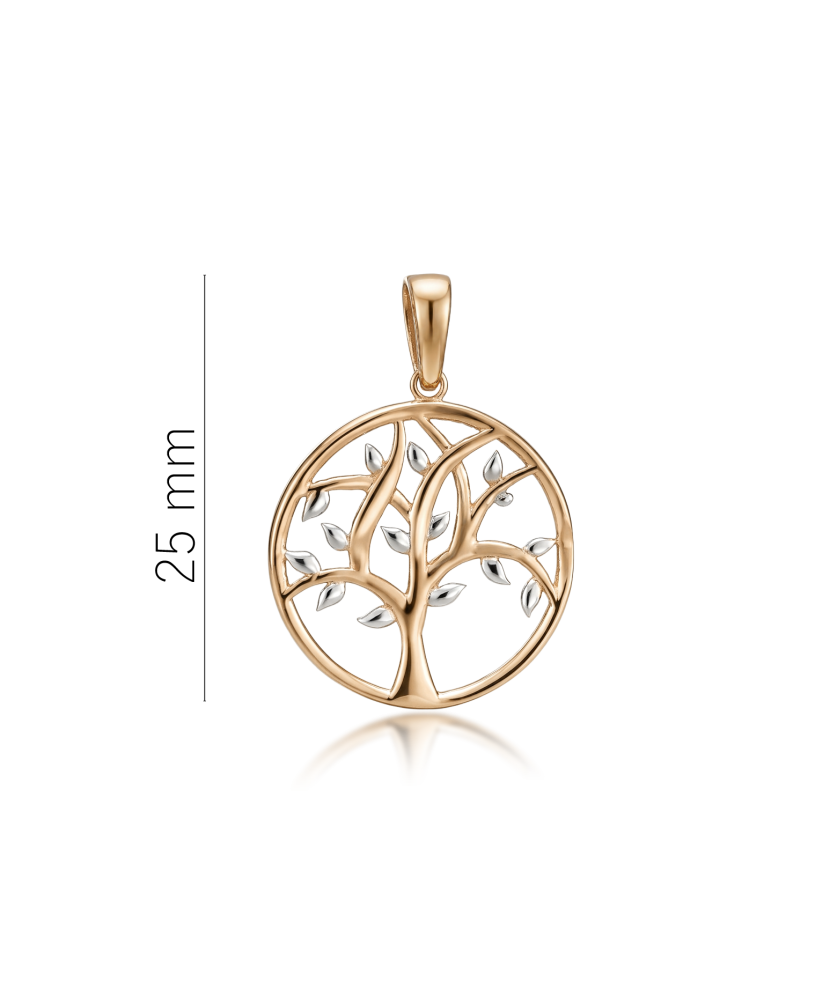 Gold pendant "Tree of life"