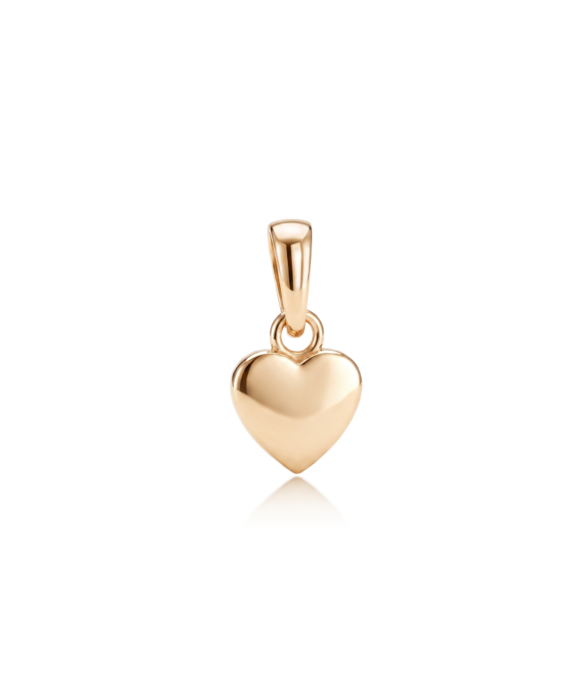 Gold pendant "heart"