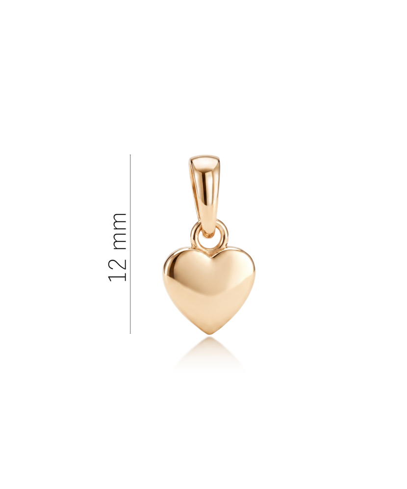 Gold pendant "heart"