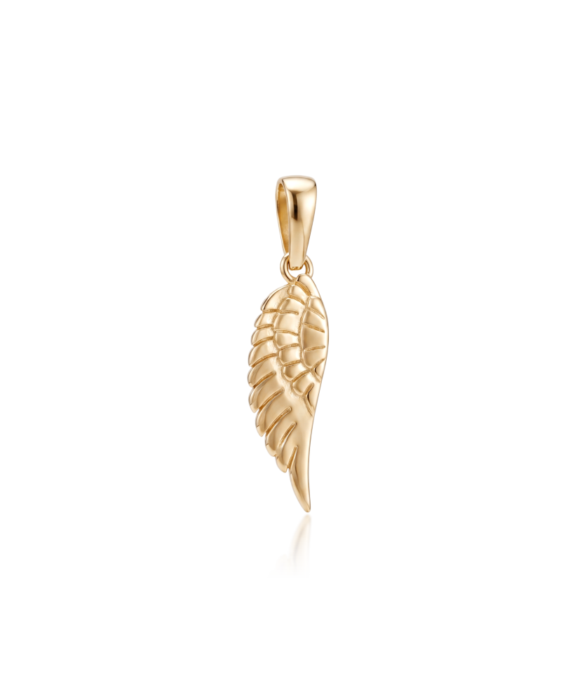 Gold pendant "Angel Wing"
