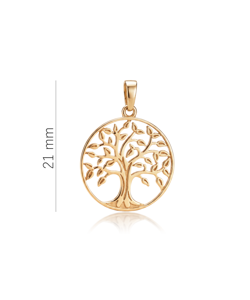 Gold pendant "Tree of life"