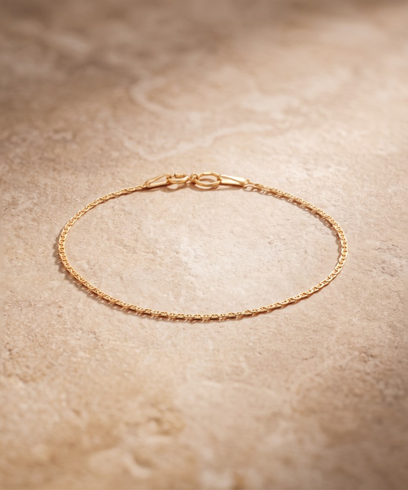 Gold bracelet "Marina" 1,5mm