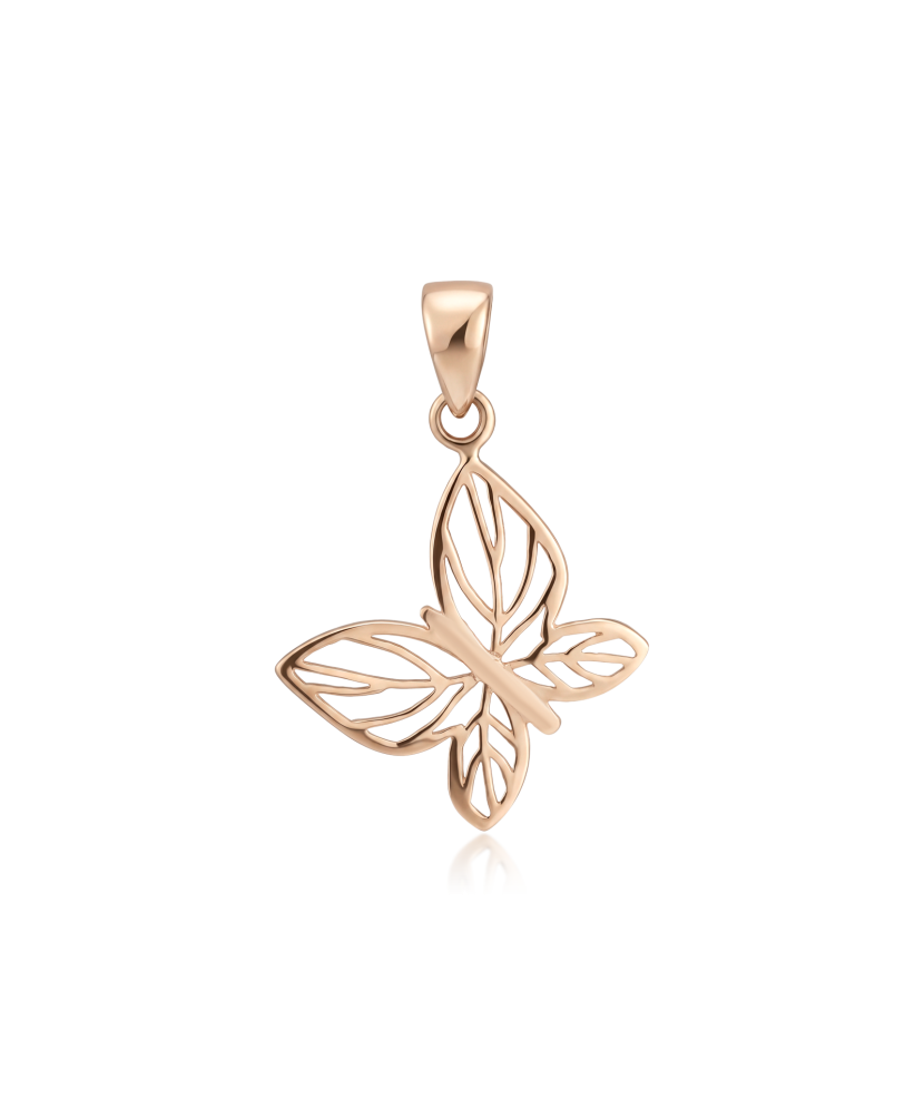 Gold pendant "butterfly"