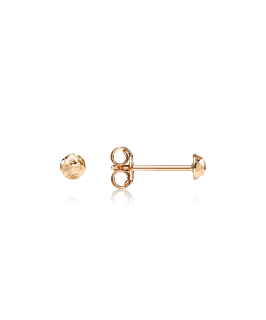 Gold earrings