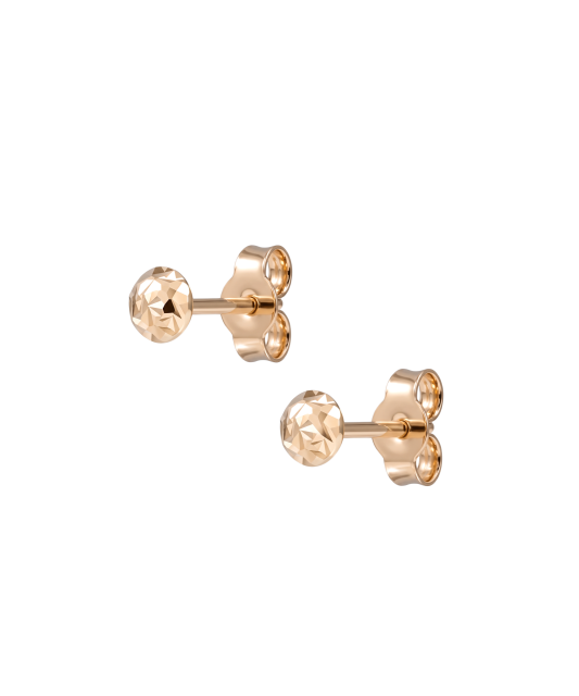 Gold earrings