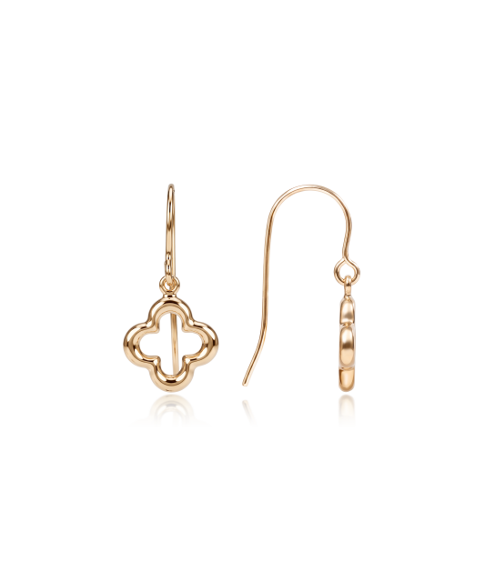 Gold earrings
