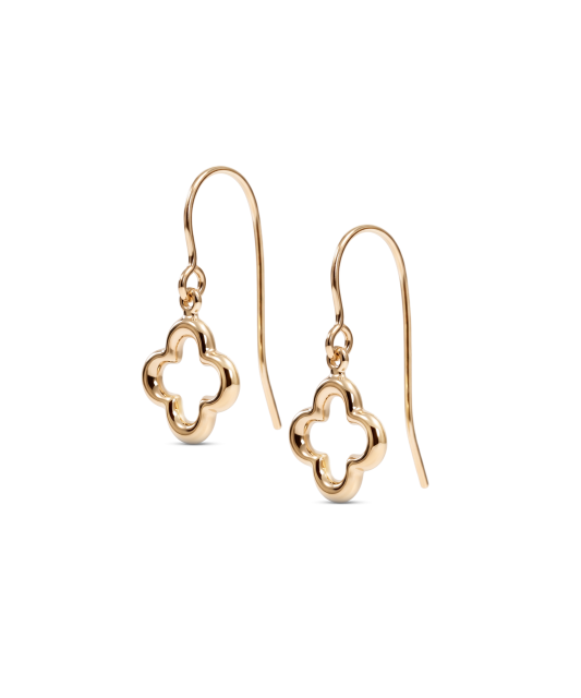Gold earrings