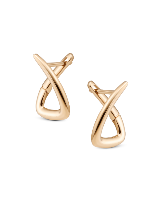 Gold earrings