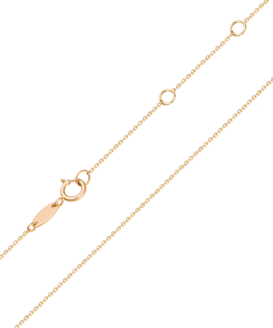 Gold “Anchor” chain 0.9 mm