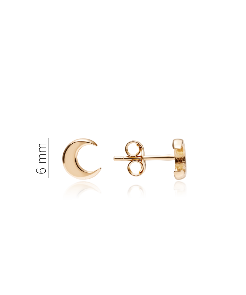 Gold earrings