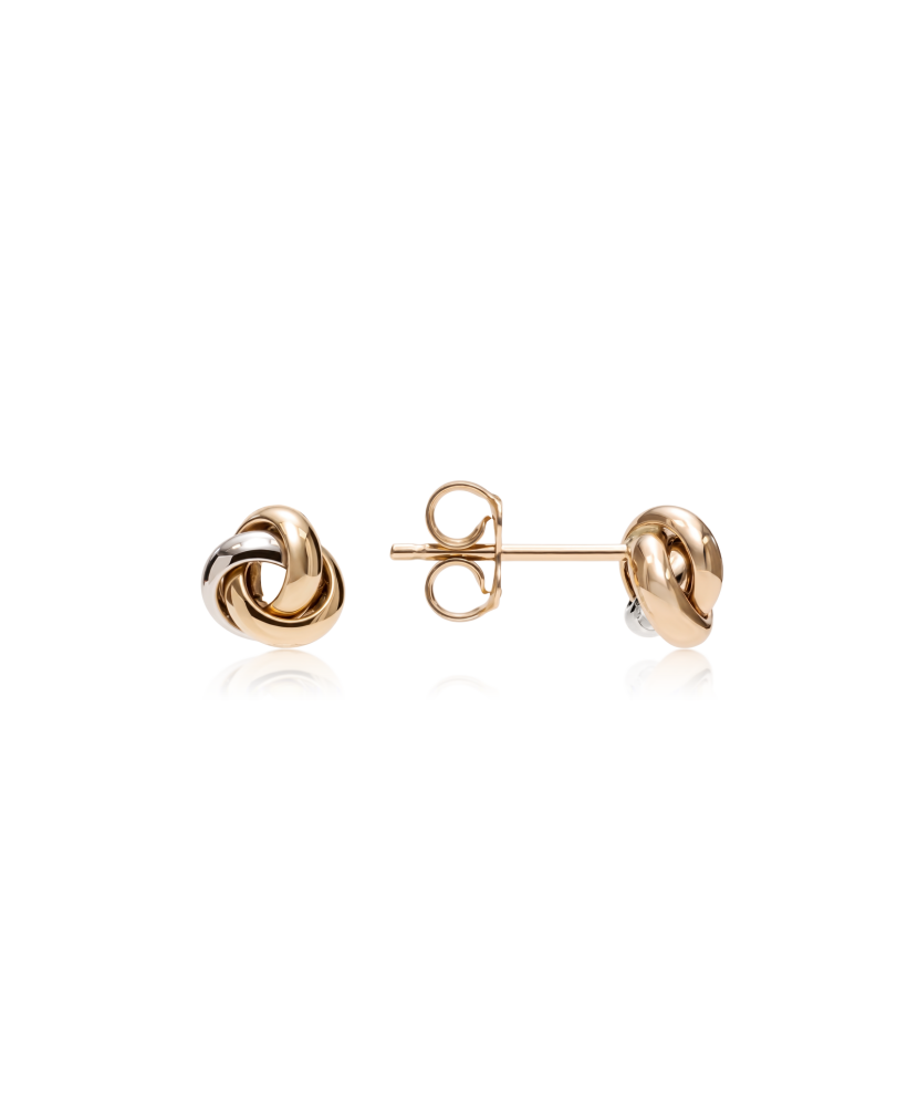 Gold earrings